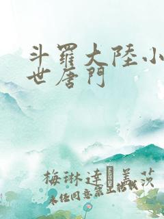 斗罗大陆小说绝世唐门