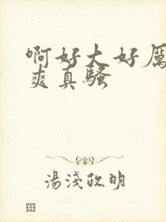 啊好大好厉害好爽真骚