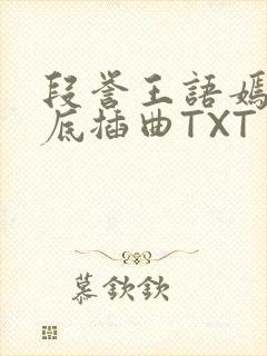段誉王语嫣在井底插曲TXT
