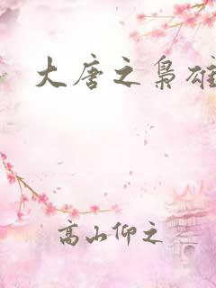 大唐之枭雄天下