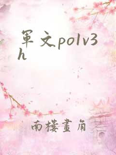 军文po1v3h