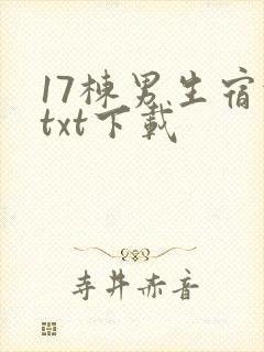17栋男生宿舍txt下载