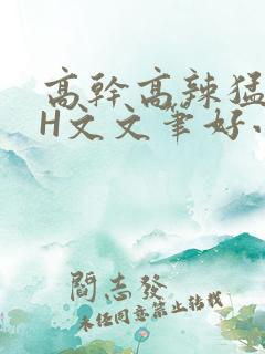 高干高辣猛高辣H文文笔好小说