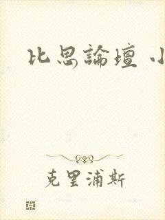 比思论坛 小说