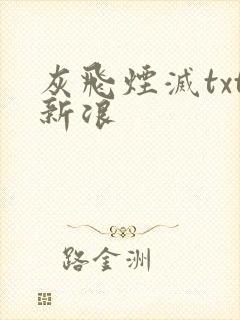 灰飞烟灭txt新浪