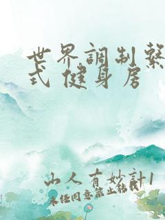 世界调制系统模式 健身房