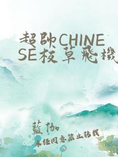 超帅CHINESE校草飞机BLUE