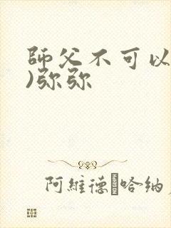 师父不可以(限)弥弥