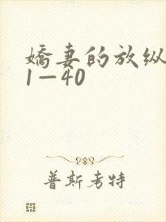 娇妻的放纵交换1—40