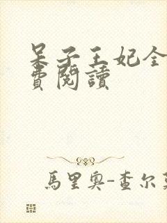 呆子王妃全文免费阅读