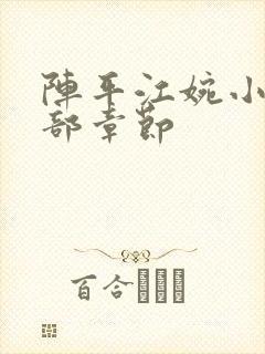 阵平江婉小说全部章节