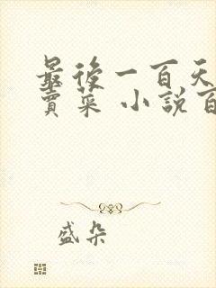 最后一百天BY卖菜 小说百度云