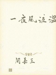 一夜风流温暮生