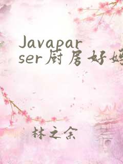 Javaparser厨房好妈妈