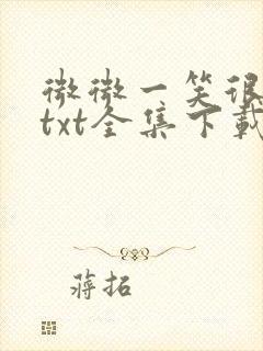 微微一笑很倾城txt全集下载