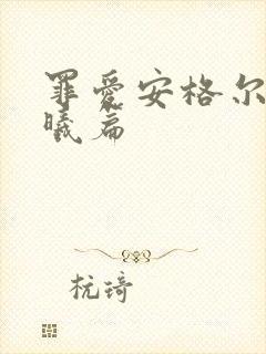 罪爱安格尔 晨曦篇