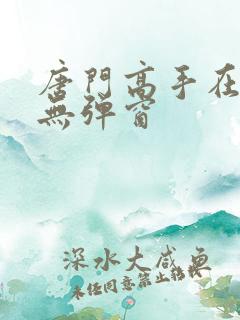 唐门高手在异世无弹窗