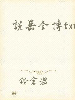 说岳全传txt