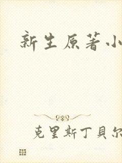新生原著小说