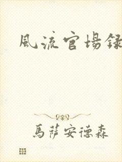 风流官场录