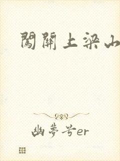 闯关上梁山李颖