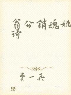 翁公销魂姚瑶琦琦