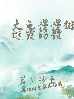 大龟慢慢挺进王进霞的体