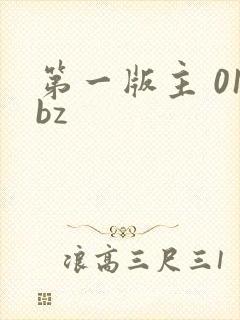 第一版主 01bz