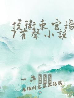 侯卫东官场笔记7有声小说