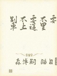 别不要不要在公车上这里