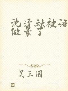 沈清秋被洛冰河做晕了