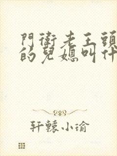 门卫老王头孙茹的儿媳叫什么