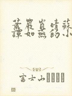 萧严肖晴苏雨溪谭如燕的小说在线阅读