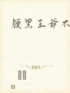 腹黑王爷不良妻