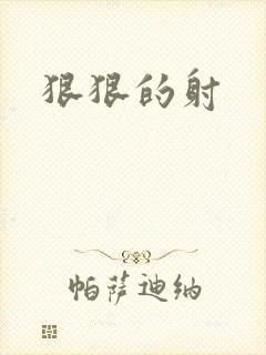 狠狠的射