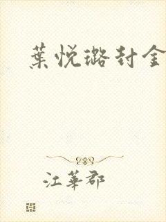 叶悦璐封金小说