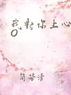 我对你上心了PO