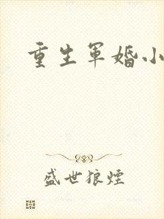 重生军婚小媳妇