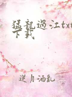 猛龙过江txt下载