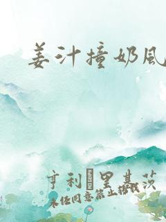 姜汁撞奶风星子