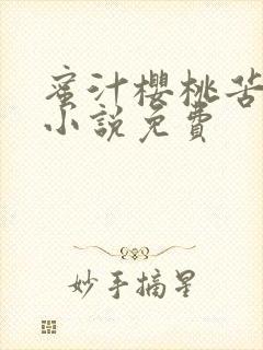 蜜汁樱桃苦咖啡小说免费