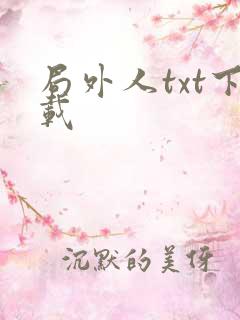 局外人txt下载