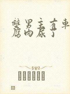 双男主有车车的腐肉尿了