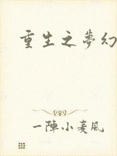 重生之梦幻年代