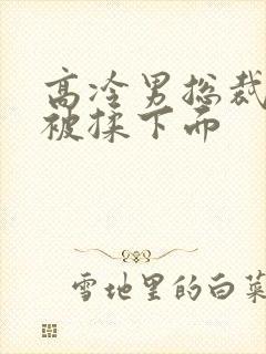 高冷男总裁憋尿被揉下面