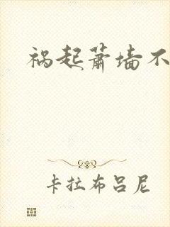 祸起萧墙不知戢