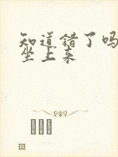 知道错了吗自己坐上来