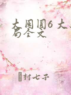 大团圆6 大结局全文