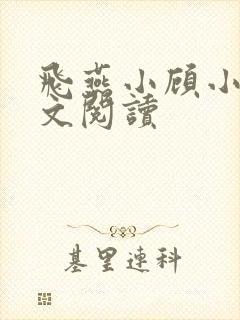 飞燕小顾小说全文阅读