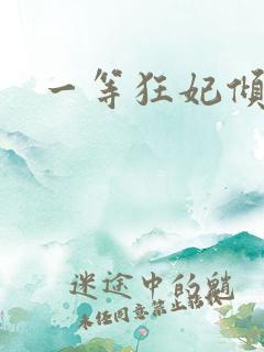 一等狂妃倾天下